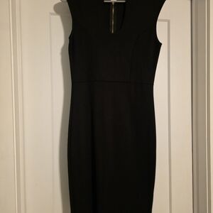 Elegant Black Sleeveless Dress